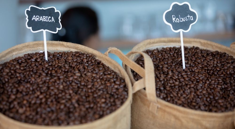 miscela caffè arabica o robusta