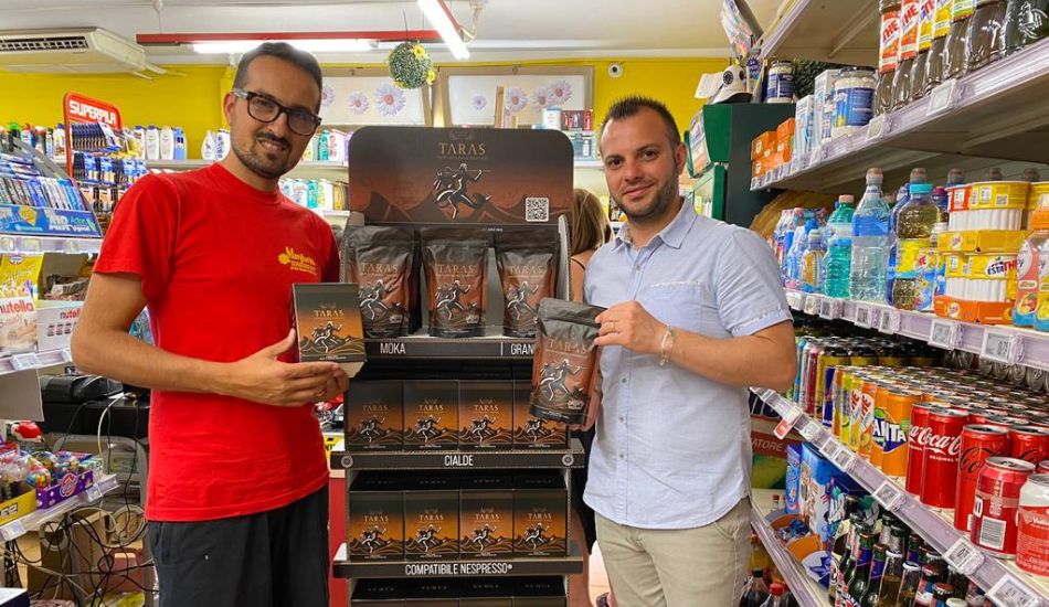 Caffè Taras al Supermercato La Margherita Torricella