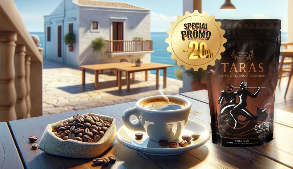 Approfitta della superPromo di Primavera per acquistare Caffè Taras e risvegliare i sensi: Sconti dal 10% al 20% a seconda di ciò che acquisti! Attenzione: la promozione scade tra pochi giorni